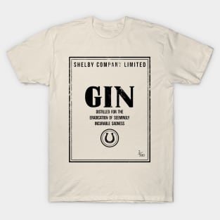 Shelby Company Limited Gin Label Peaky Blinders T-Shirt